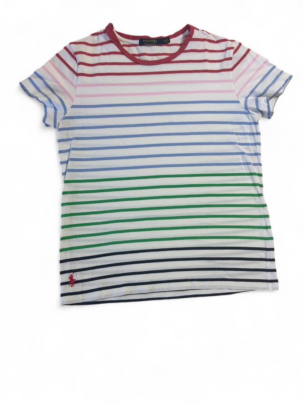 Polo Golf Ralph Lauren Women’s Striped Tee M Multicolor Preppy